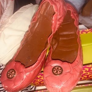 tori burch flats great condition